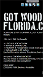 Mobile Screenshot of gotwoodflorida.com